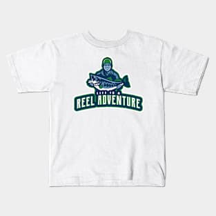 Life is a Reel Adventure Kids T-Shirt